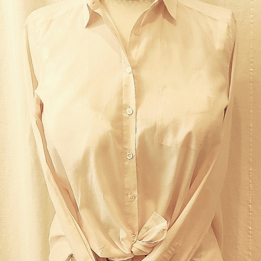 LOFT Button down blouse - Picture 3 of 8